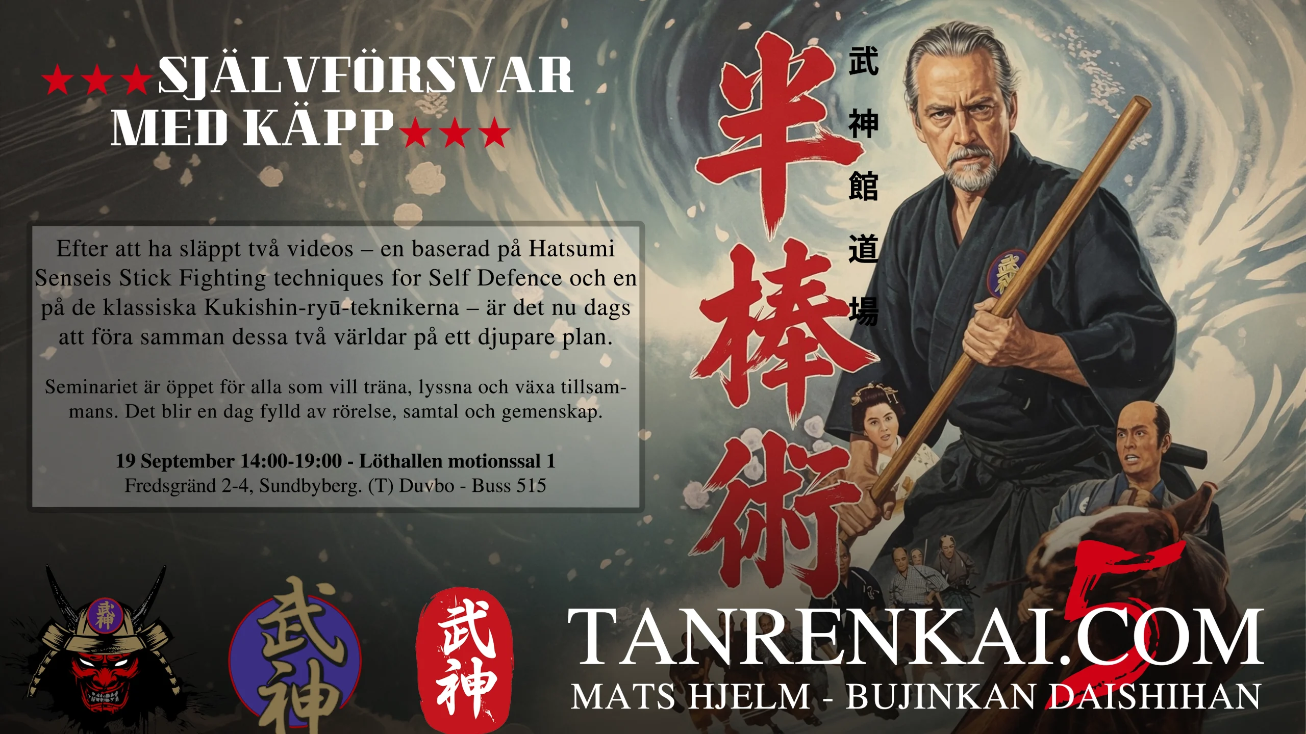 2026-09-19 TANRENKAI ❺ with MATS HJELM (Stockholm, Sweden)