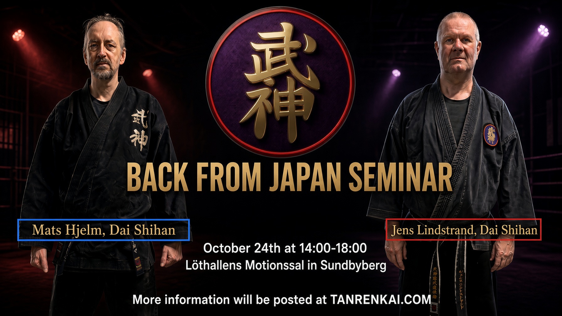 BACK FROM JAPAN SEMINAR With Mats & Jens